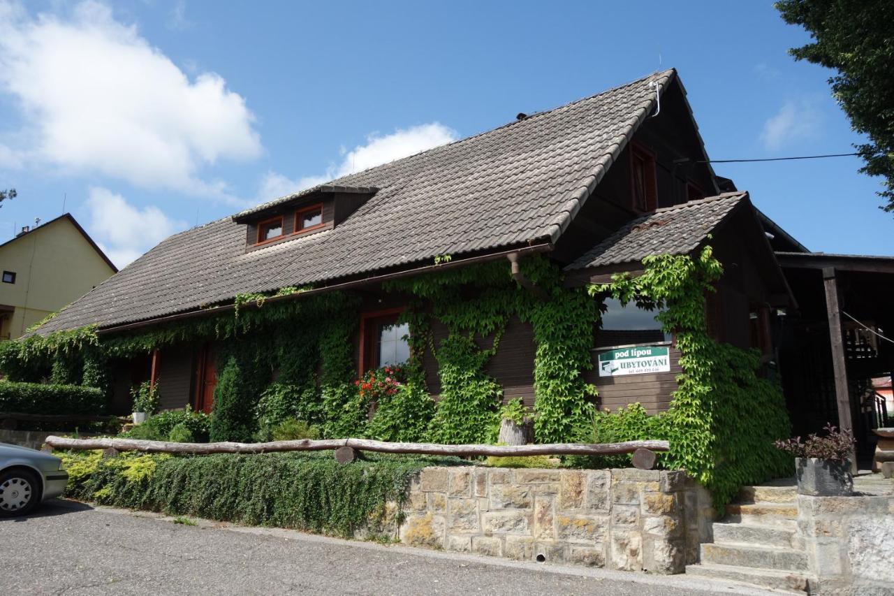 Pod Lípou Hotel Dolní Brusnice Exterior foto